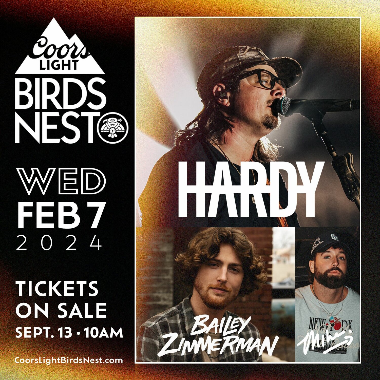 HARDY, Bailey Zimmerman headline 2024 Coors Light Birds Nest opening night Daily Independent